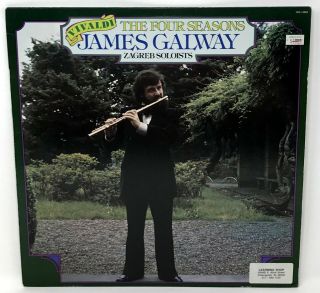 Vivaldi The Four Seasons James Galway Vintage Vinyl Record Lp (rca,  1977)