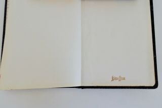 Vintage Neiman - Marcus Leather Address Book, .  8 x 5 1/2 