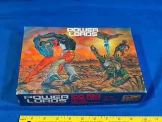 1983 Power Lords Extra - Terrestrial Warriors Aliens Toy Puzzle Vtg Warren Cartoon