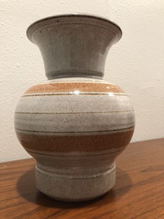 Pottery Craft USA Vase,  Robert Maxwell Era In Flawless Vintage 5