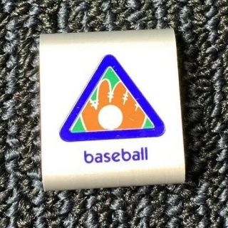 Vintage Cub Scout Merit Badge Belt Slip - Baseball