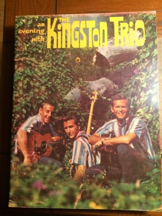 Vtg An Evening With The Kingston Trio 1960 