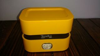 Vintage Terraillon Export 4000 Kitchen Scale Bright Yellow.