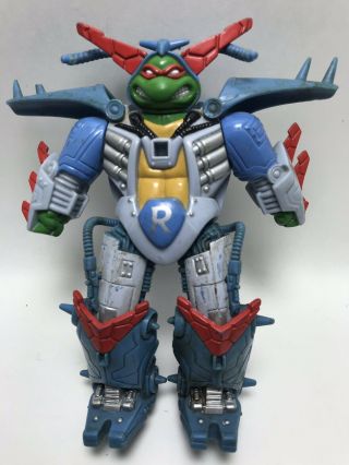 1994 Cyber Samurai Raphael Teenage Mutant Ninja Turtles Tmnt Vintage Figure