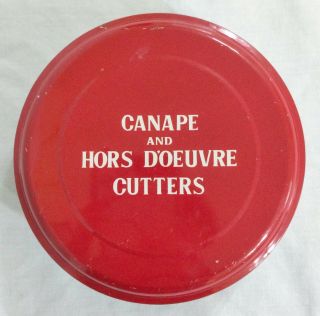 12 Vintage Mini Canape Hors D 