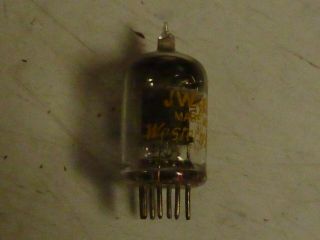 1 (one) vintage Western Electric JW - 6AK5 Tube,  Made in USA 2