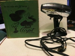 Vintage Oster Airjet Hair Dryer Model 202 / Box