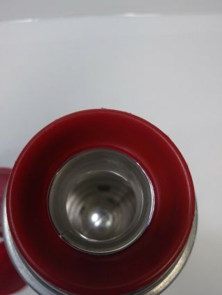 Vintage Thermos brand Vacuum Bottle 2284 with Polly Red Top 3