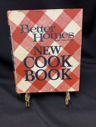 Vintage 1960s Better Homes And Gardens Cookbook 5 Ring Binder With Dividers