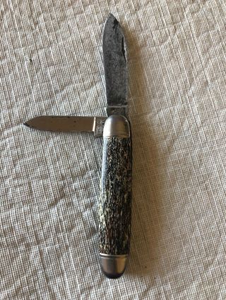 Vintage Hammer Brand Imperial Usa Pocket Knife 3 - 1/2” Closed