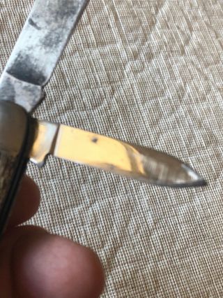 Vintage Hammer Brand Imperial USA Pocket Knife 3 - 1/2” Closed 5
