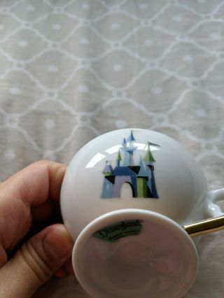 Vintage Disney Tinkerbell Tea Cup Castle Disneyland Walt Disney Productions 5