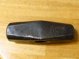 Vintage 6 Lb.  Plumb Sledge Hammer
