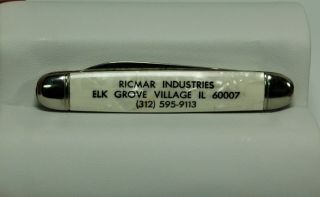 Knife Folding Pocket Vintage Gravity Lock Imperial Prov.  R.  I.  Usa