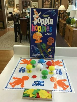Vintage 1968 Ideal P.  Henry Hoppie Presents Poppin Hoppies Game