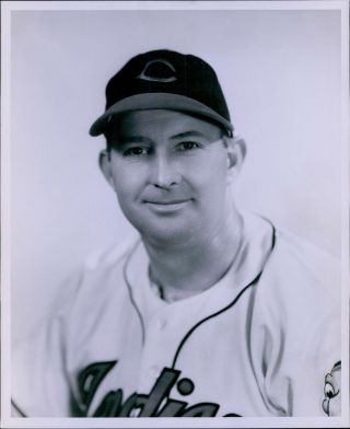 Lg683 1947 Photo Les Willis Cleveland Indians Pitcher Vintage Baseball