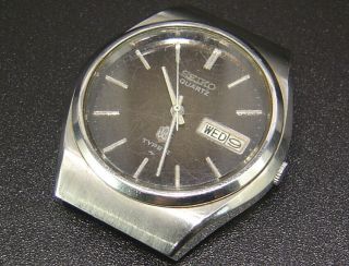 " For Repair Parts " Seiko Type - Ii 4623 Quartz Vintage Mens Watch Movement