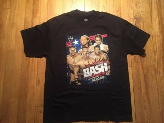 Vintage Wwe Wwf 2008 Great American Bash Ppv Shirt Mens Xl John Cena Edge Hhh