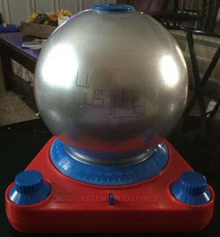 Doodle Dome Vintage 1991 Tyco " Etch - A - Sketch - Type " Sphere.