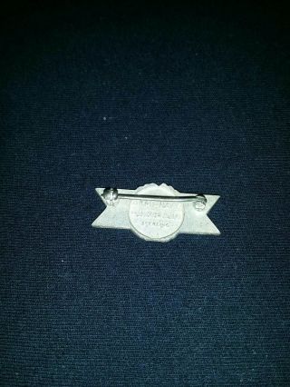 Vintage WWII E ARMY NAVY Production AWARD Sterling PIN 2