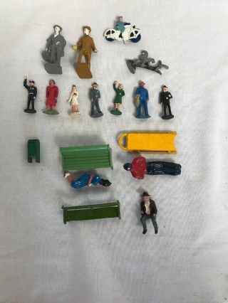 Vintage Metal Figurines For Your Train Layout