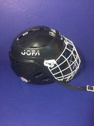 Vintage Jofa Hockey Helmet And Mask 386 JR Cage 2