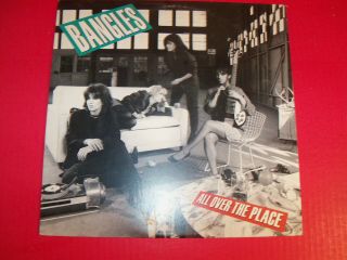 THE BANGLES 1984 LP ALL OVER THE PLACE ON CLASSIC ROCK POP VINTAGE VINYL 2