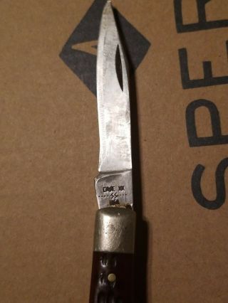 Vintage 1981 Case XX Pocket Knife 61048 Single Blade 3