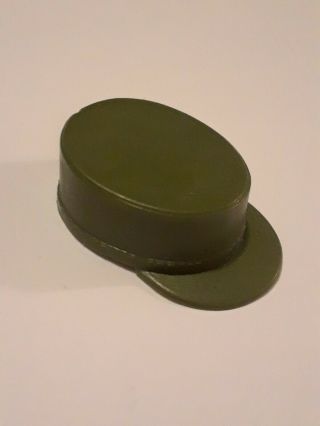 Vintage Hasbro Gi Joe 60s Green Army Hat In Cap Military Fatigue Accessories