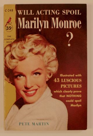 Vintage Pocket Pb Will Acting Spoil Marilyn Monroe?