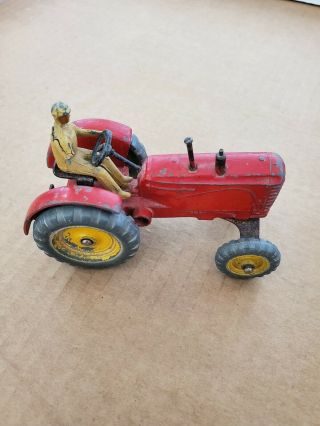 Vintage Dinky Toys Die Cast Metal Massey Harris Tractor