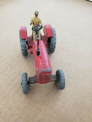 Vintage Dinky Toys die cast metal Massey Harris Tractor 2