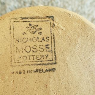 Vintage Nicholas Mosse Pottery Small Jug Creamer Pitcher Ireland Blue & Beige 5
