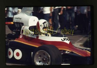 Tom Pryce 00 Shadow Dn6 - 1975 Long Beach Grand Prix - Vintage 35mm Race Slide