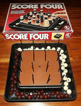 Vintage 1978 Lakeside Score Four Strategy Game
