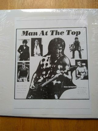 Vtg Bruce Springsteen Rare Single Vinyl Lp 1984 Live Man At The Top