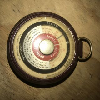 Vintage Airguide Fishing Barometer Is The Fishing Good Today? Look