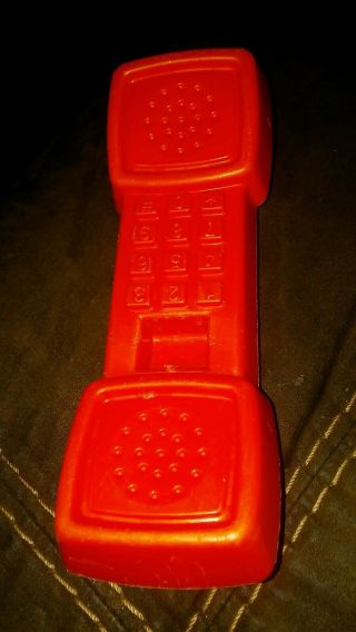 Vintage Fisher Price Fun W/food Replacement Orange Phone