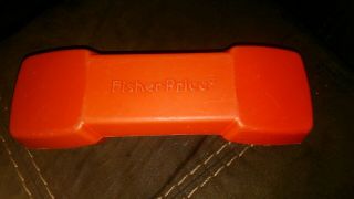 Vintage Fisher Price Fun W/Food Replacement Orange Phone 2