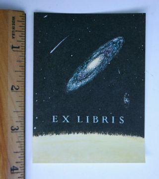 Bookplates Ex Libris Cosmos Antioch Bookplate Company Vintage