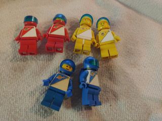 Lego 6 Vintage Classic Space Futuron Minifigures