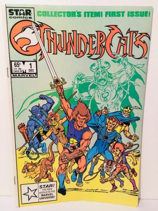 Thundercats (1st Series Marvel) 1 1985 Vintage Comic Book Volume 1 Number 1