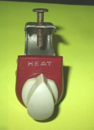 Vintage Auxillary Heat Switch Dash Part 12 Volt