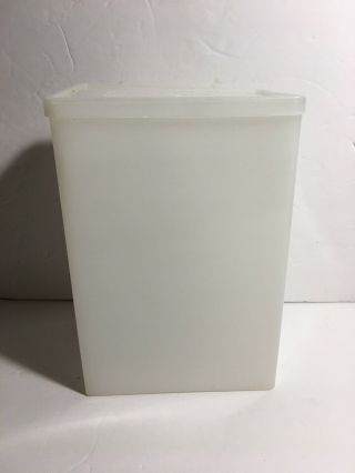 Vintage Tupperware Half Gallon Ice Cream Sheer Storage Container 484
