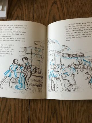 DOWN DOWN THE MOUNTAIN Book Ellis Credle Vintage 1961 Children ' s Hardcover FIAR 5