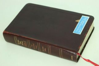Thompson Chain - Reference Study Bible Niv 1983 Red Letter Zondervan Color Map Vtg