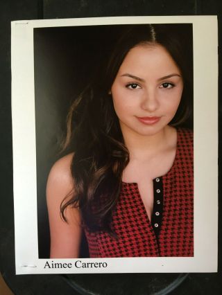 Aimee Carrero 1 Young & Hungry Vintage Headshot Photo With Credits Training &