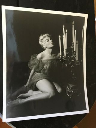 Miss Lili St Cyr Burlesque Striptease Negligee Vintage Press Photo.