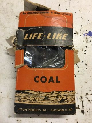 Vintage Model Train Coal Life - Like Ll19