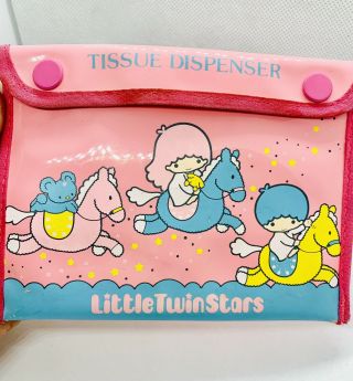 Vintage Sanrio Little Twin Stars 1976 Tissue Holder